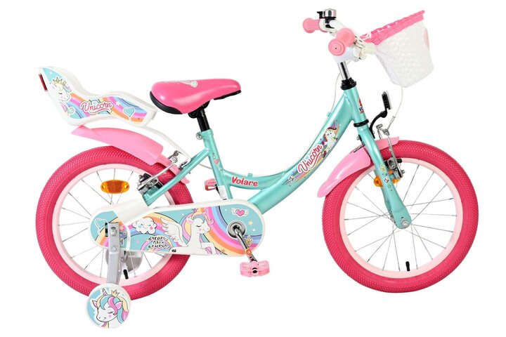 Volare Unicorn Kinderfiets Meisjes 16 inch V-brakes 4