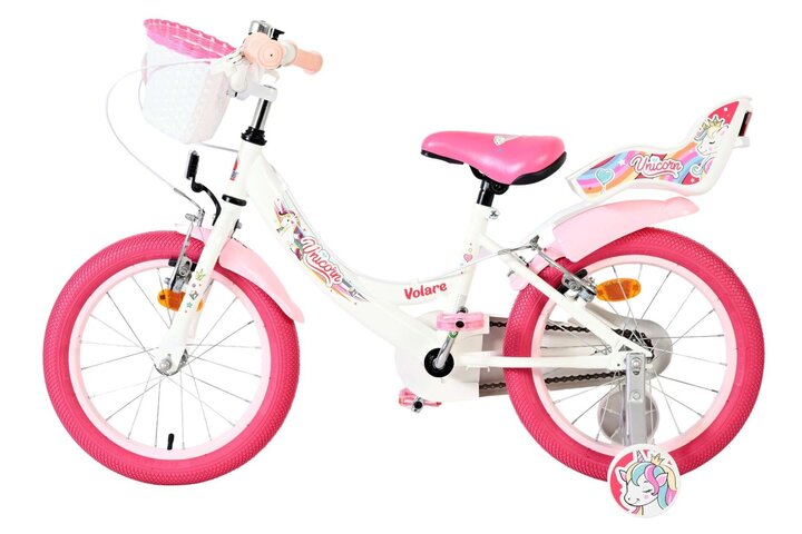 Volare Unicorn Kinderfiets Meisjes 16 inch V-brakes 5