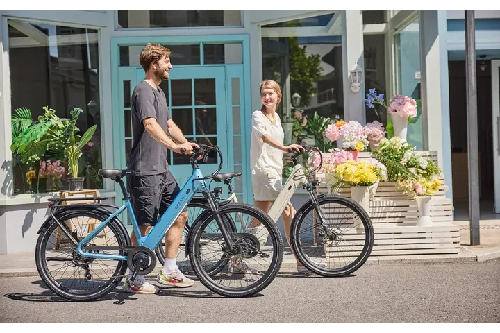 Qreate City Air Elektrische Damesfiets 28 inch 7v 5