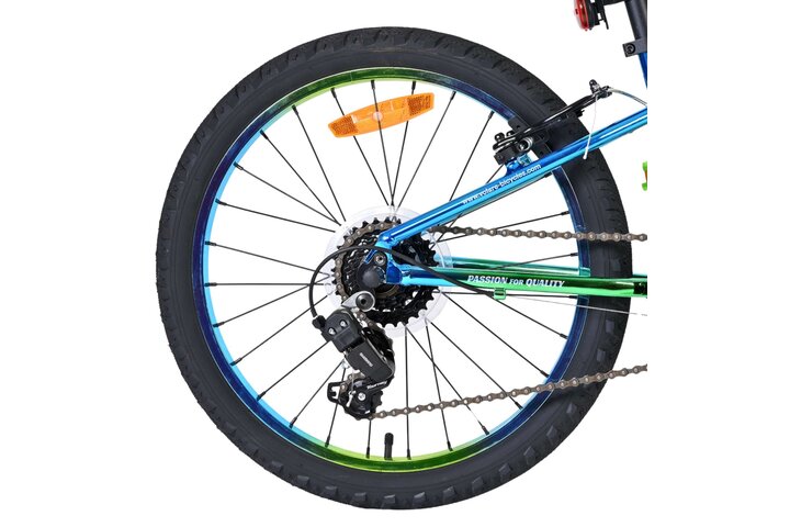 Volare Chrome Kinderfiets Jongens  20 inch V-brakes (Vanaf 21-09-2026) - afbeelding 9