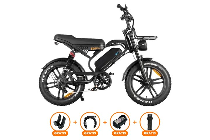 Ouxi S20 Pro Fatbike max 25 km/h 2