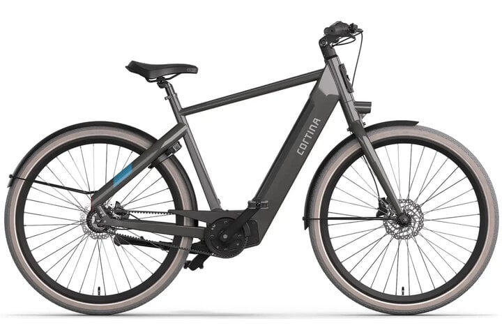 Cortina E-Blau Herenfiets 28 inch 61cm DB7 belt 2