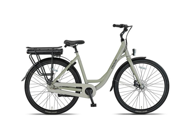 Crown Los Angeles Elektrische Damesfiets 28 inch 52cm 1