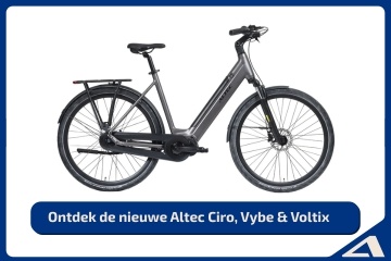 Nieuw binnen: 3 nieuwe Altec elektrische fietsen bij Superfietsen
