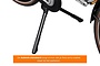 Altec Sakura Elektrische Transportfiets 28 inch Hydraulische Schijfrem 57cm 12 klein