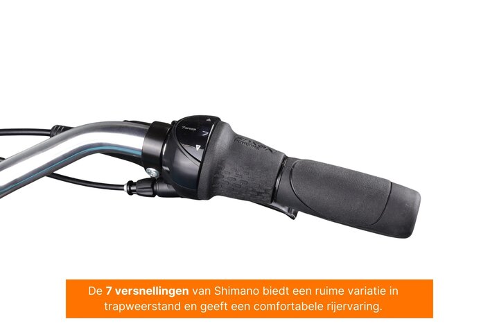 Altec Kratos Elektrische Transportfiets 28 inch Hydraulische Schijfrem 57cm 7v 6