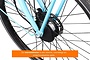 Altec Kratos Elektrische Transportfiets 28 inch Hydraulische Schijfrem 57cm 7v 7 klein