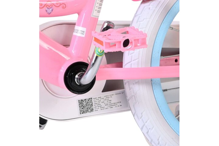 Volare Magic Royals Kinderfiets Meisjes 14 inch  V-brakes - afbeelding 9