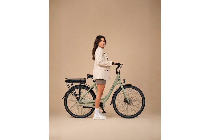 Crown Los Angeles Elektrische Damesfiets 28 inch 52cm - afbeelding 7