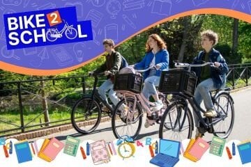 Bike2School: Begin het schooljaar met een nieuwe schoolfiets