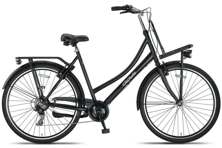 Crown Berlin Transportfiets Dames 28 inch 57cm 7v - afbeelding 1