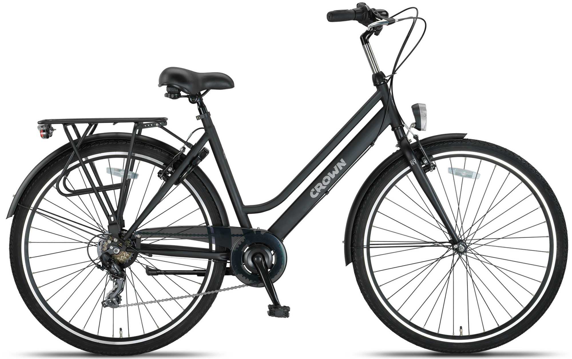 Crown New York Damesfiets 28 inch 55cm 7v