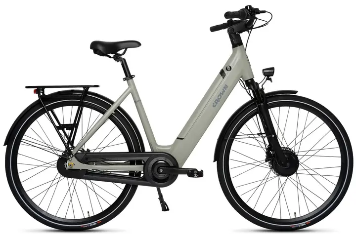 Crown Montreal Elektrische Damesfiets 28 inch 55cm 7v - afbeelding 1