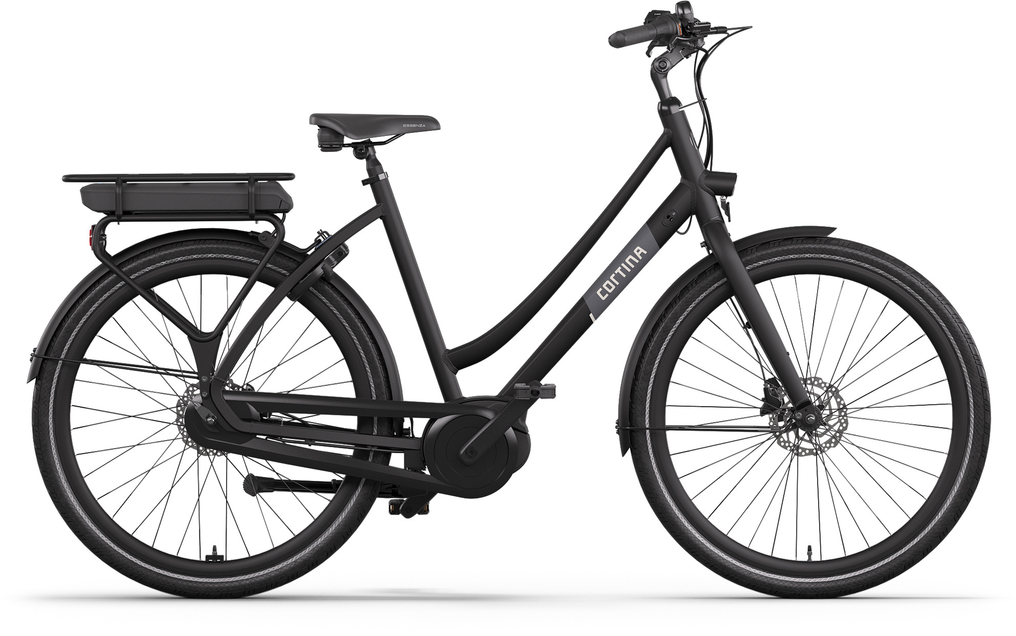 Cortina E-Tide Elektrische Damesfiets 28 inch 57cm Middenmotor DB7