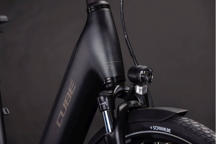 Cube Supreme Hybrid Comfort SE One 600 Elektrische Damesfiets 28 inch cm 46cm 5v - afbeelding 3