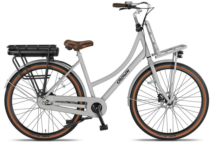Crown Barcelona Elektrische Transportfiets 28 inch 50cm - afbeelding 2