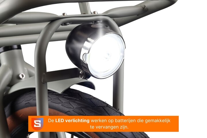 Crown Barcelona Elektrische Transportfiets 28 inch 57cm - afbeelding 13