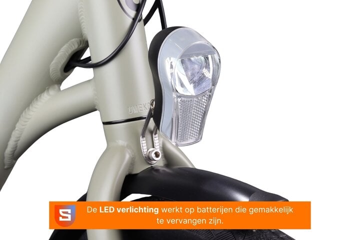 Crown Los Angeles Elektrische Damesfiets 28 inch 52cm - afbeelding 13