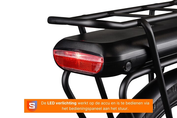 Crown Los Angeles Elektrische Damesfiets 28 inch 52cm - afbeelding 14
