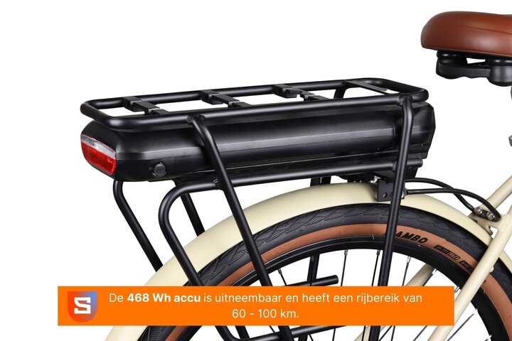 Crown Las Vegas Elektrische Transportfiets 28inch 50cm 7v - afbeelding 13