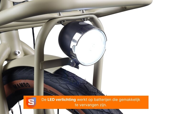 Crown Las Vegas Elektrische Transportfiets 28inch 50cm 7v - afbeelding 16