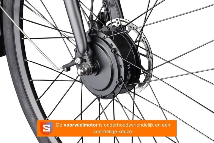 Crown Sydney Elektrische Damesfiets 28 inch 52cm 7v - afbeelding 10