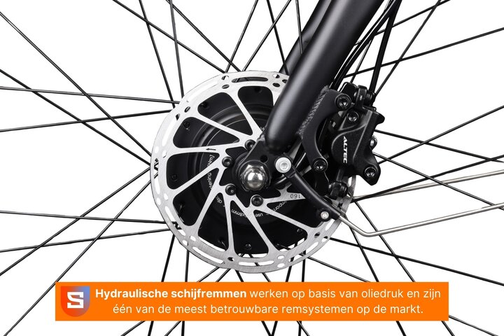Crown Sydney Elektrische Damesfiets 28 inch 52cm 7v - afbeelding 12