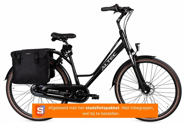 Altec Omega HYD Herenfiets 28 inch Mat Zwart 55cm 7v - afbeelding 12