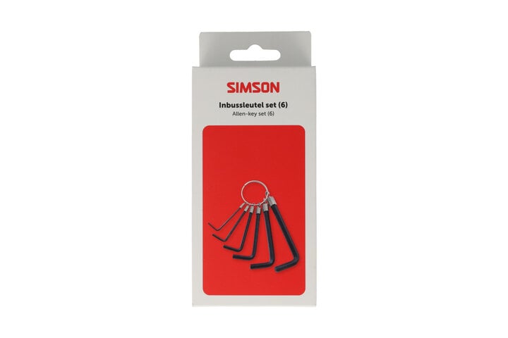 Simson inbussleutelset 6-delig - afbeelding 1