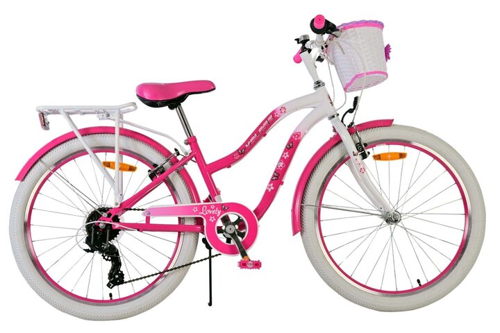 Volare Lovely Kinderfiets Meisjes 24 inch  7v - afbeelding 2