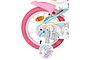Volare Unicorn Kinderfiets 14 inch V-brakes - miniatuur 11
