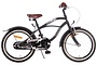 Volare Black Cruiser Kinderfiets 18 inch - miniatuur 1