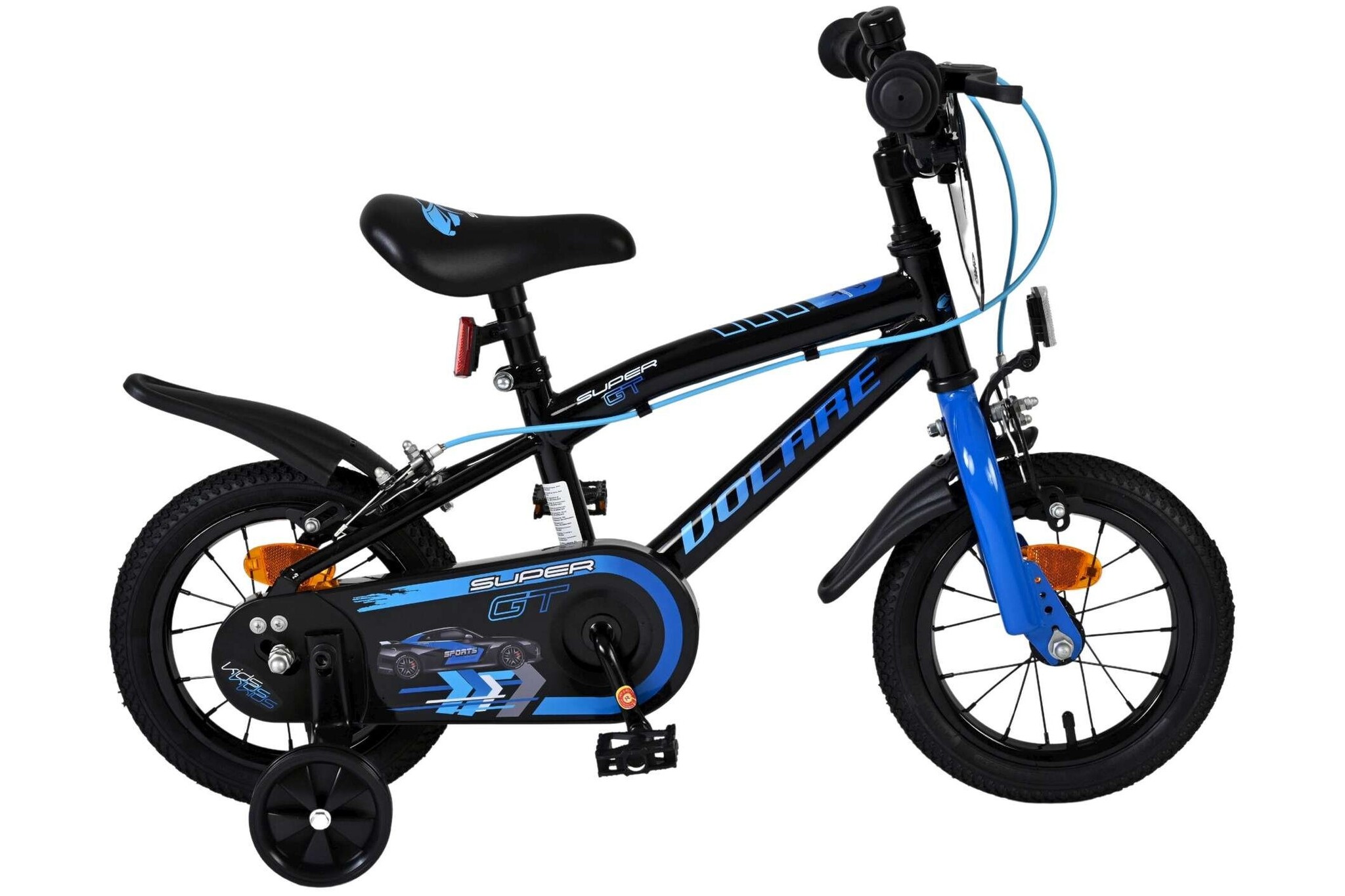 Volare Super GT Kinderfiets 12 inch V-brakes