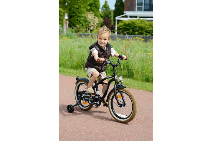 Volare Black Cruiser Kinderfiets 18 inch - afbeelding 6