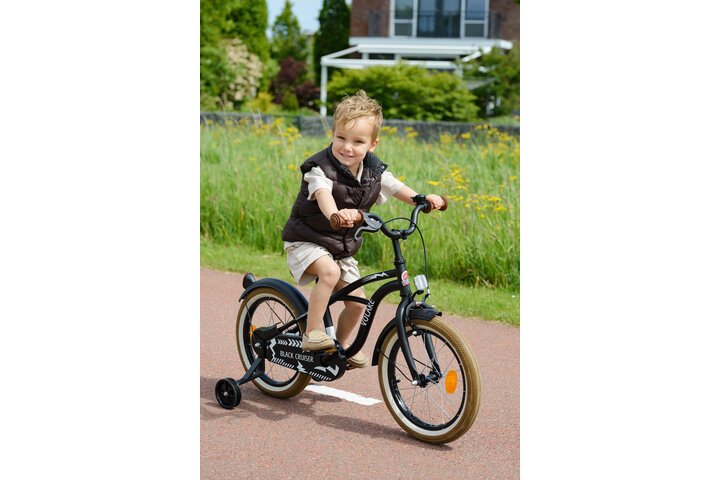 Volare Black Cruiser Kinderfiets 16 inch - afbeelding 17
