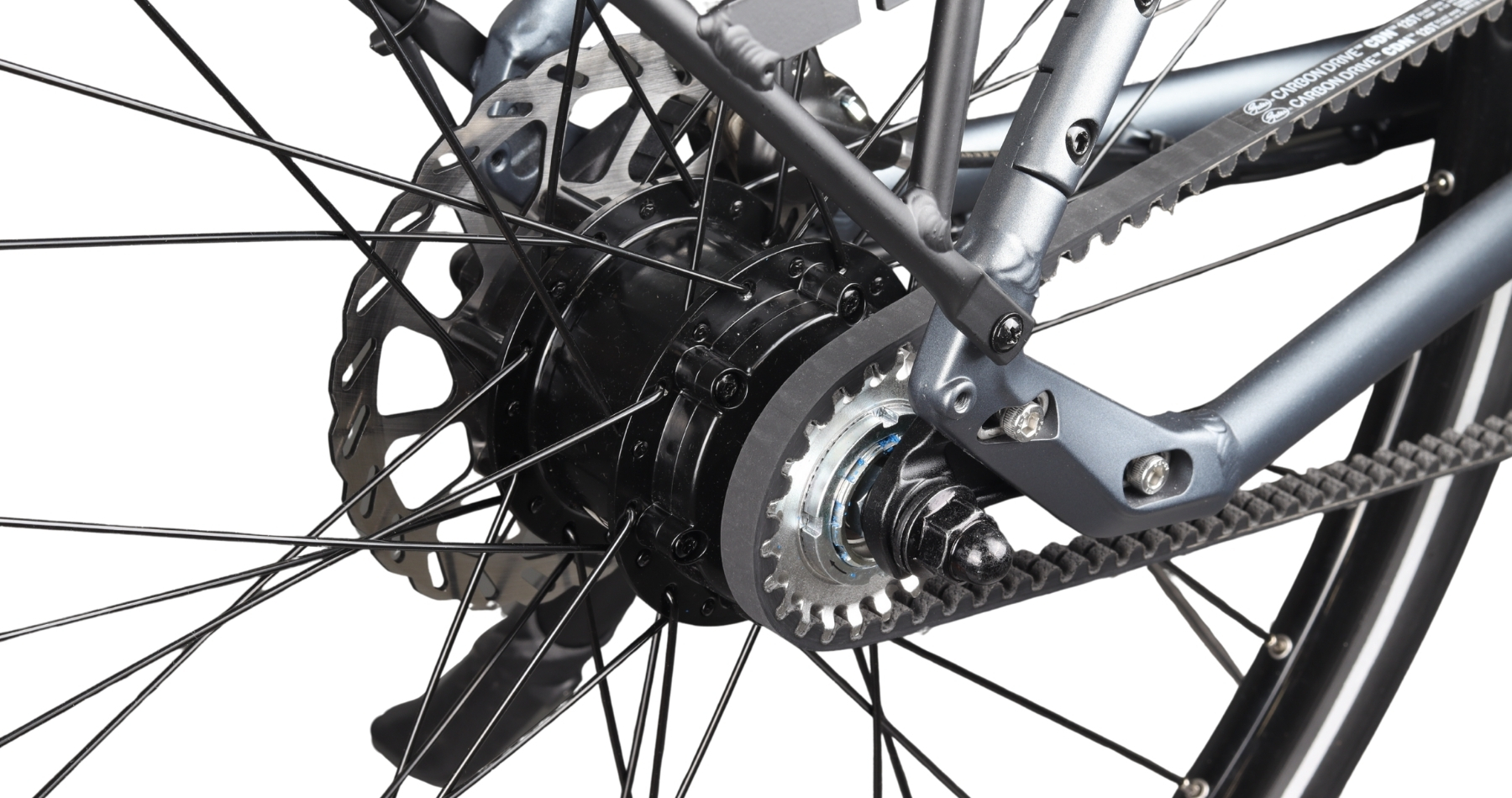 MS Energy C300 achterwielmotor en riemaandrijving