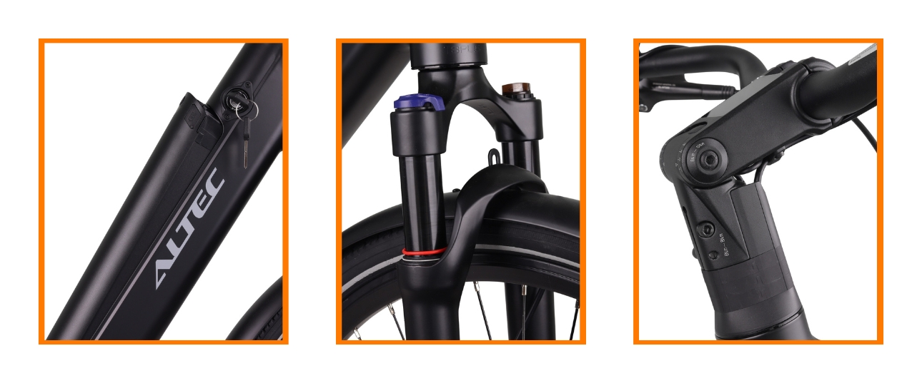 Tussen banner Altec Flow e-bike