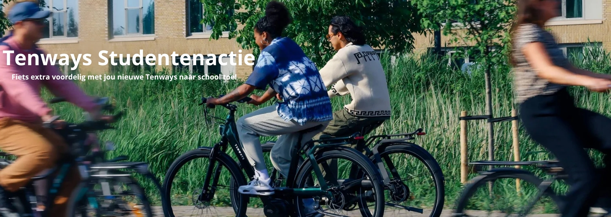 Hoofdbanner Tenways studentenactie
