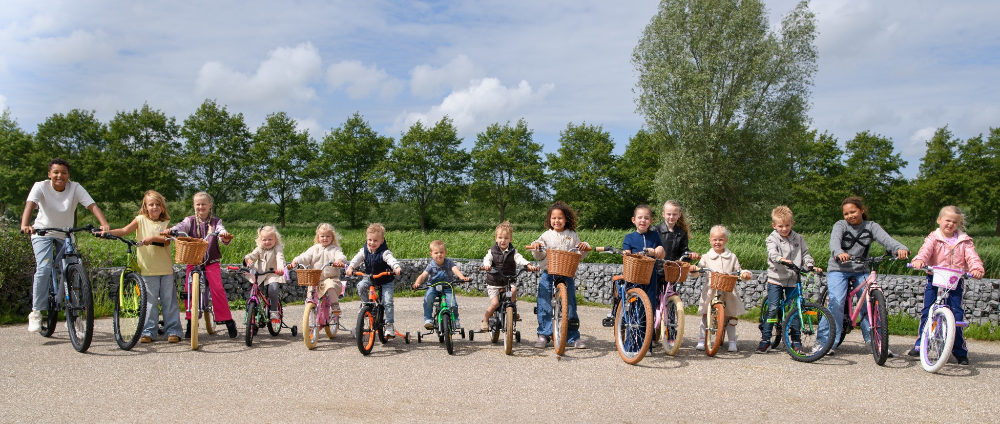 Volare kinderfietsen sfeerfoto