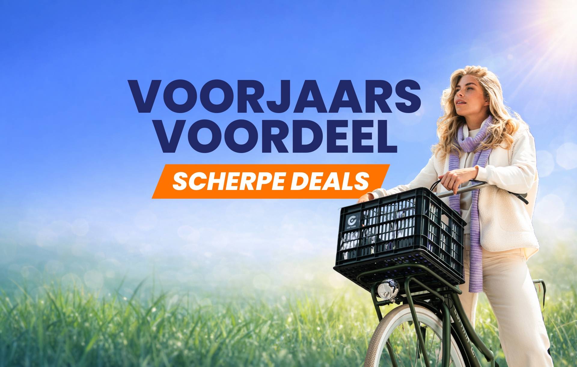 Hi voorjaar, Hi Superfiets! 