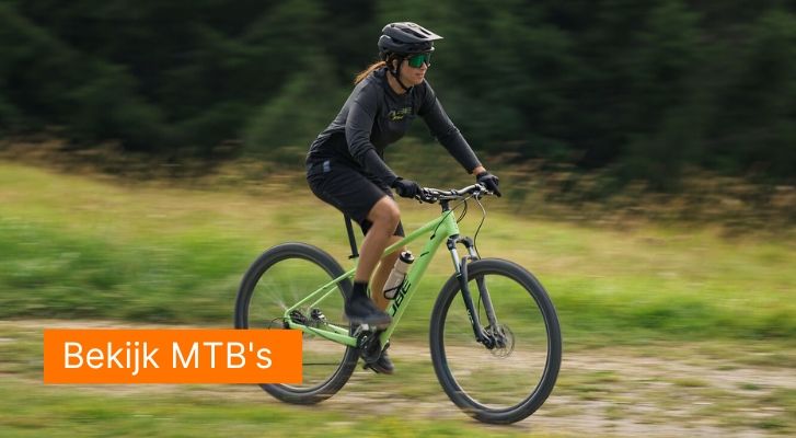 Hi voorjaar, hi nieuwe MTB