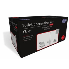 One-pack toilet accessoires set Ore