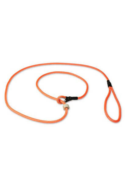 Mystique® Field Trial Moxon Hondenriem (6mm) Neon Orange 150 cm