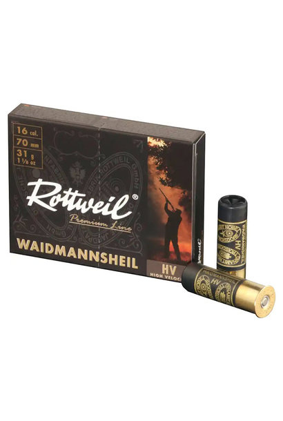 Rottweil Waidmannsheil HV 16/70 31gr H6 (10st/Box)