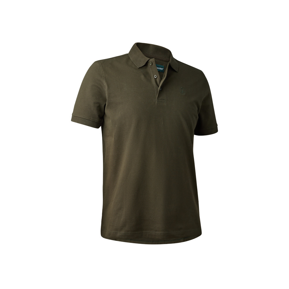 Deerhunter Harris Polo Shirt Deep Green-1