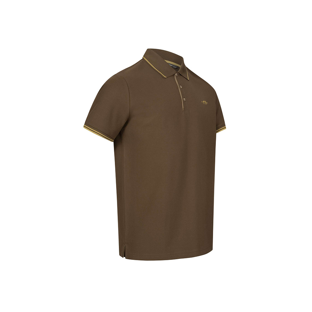 Blaser Polo Shirt 22 Dark Brown-3