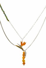 Rebels & Icons Multiple necklace flower of paradise
