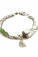 Rebels & Icons Bracelet feather