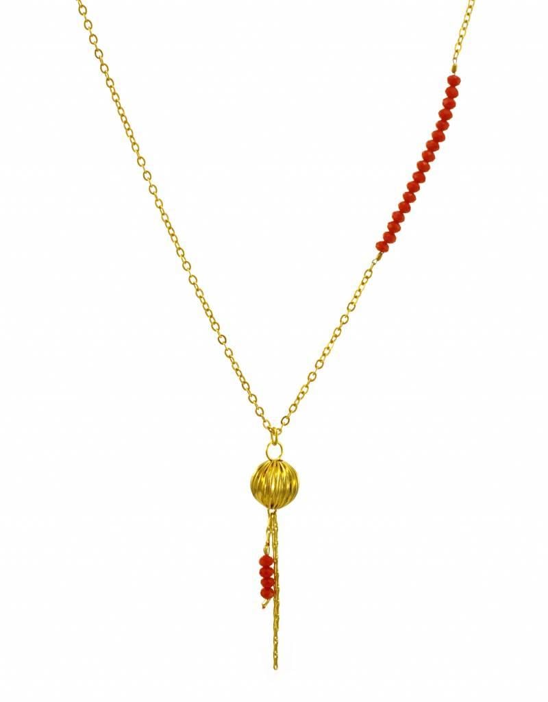 Rebels & Icons Necklace lantern - gold