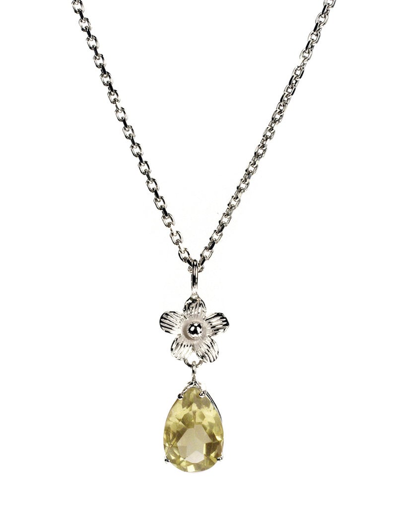 Rebels & Icons Necklace touan, flower & green amethyst